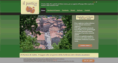 Desktop Screenshot of ilporticostio.it